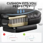 Ergonomic Office Chair with Pocket Spring Lumbar Support